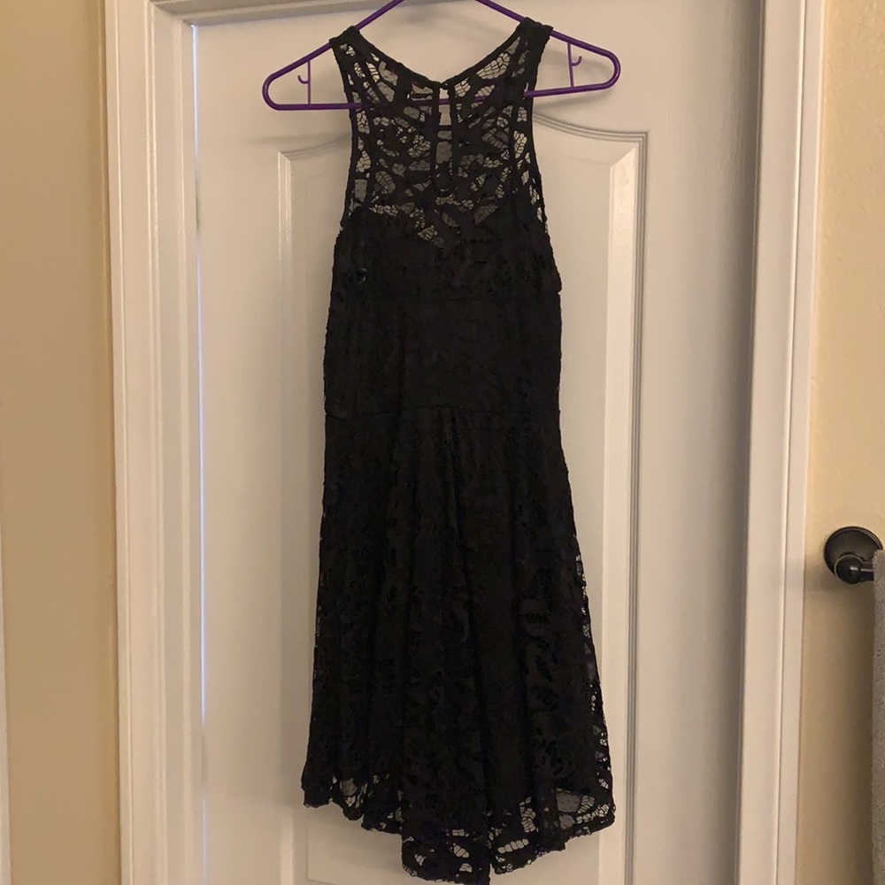 Material Girl Woman’s Black Lace Dress - Picture 5 of 7